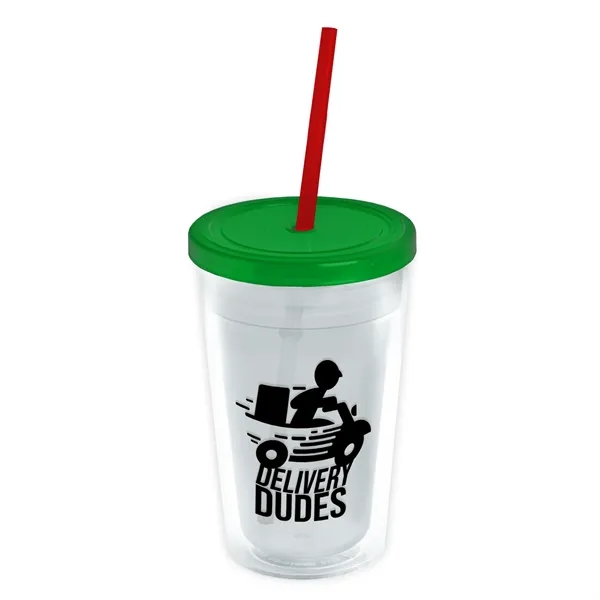 16 oz Double-Wall Insulated Transparent Tumblers... from ASI 40480 Koozie Group