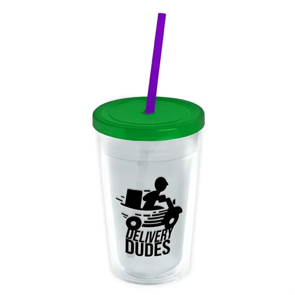 16 oz Double-Wall Insulated Transparent Tumblers... from ASI 40480 Koozie Group
