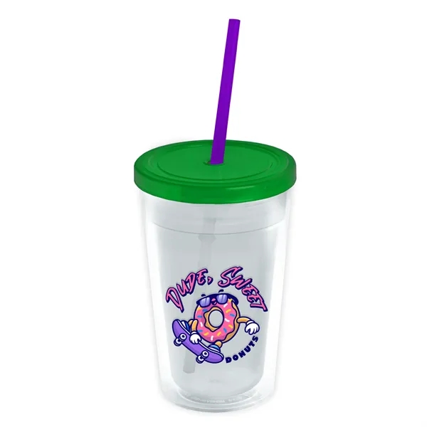 16 oz Double-Wall Insulated Transparent Tumblers... from ASI 40480 Koozie Group
