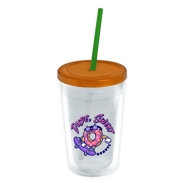 16 oz Double-Wall Insulated Transparent Tumblers... from ASI 40480 Koozie Group