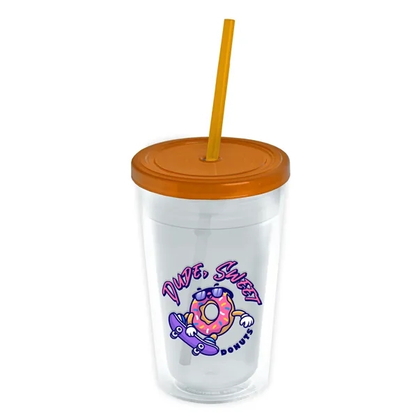 16 oz Double-Wall Insulated Transparent Tumblers... from ASI 40480 Koozie Group