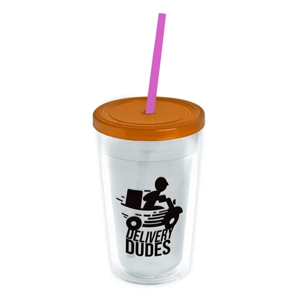 16 oz Double-Wall Insulated Transparent Tumblers... from ASI 40480 Koozie Group