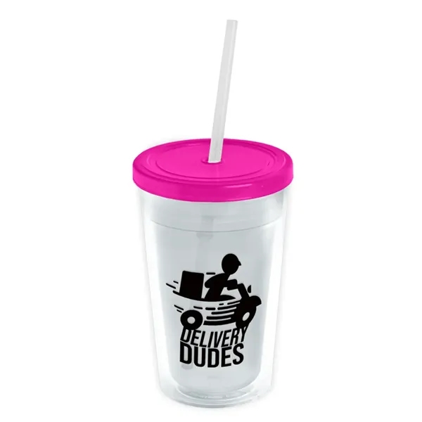 16 oz Double-Wall Insulated Transparent Tumblers... from ASI 40480 Koozie Group