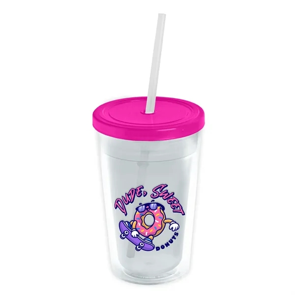 16 oz Double-Wall Insulated Transparent Tumblers... from ASI 40480 Koozie Group