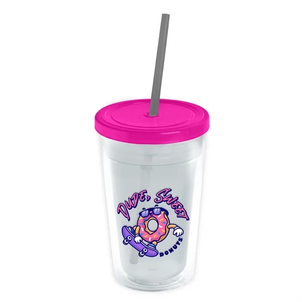 16 oz Double-Wall Insulated Transparent Tumblers... from ASI 40480 Koozie Group