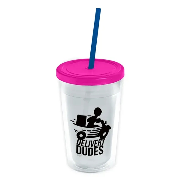 16 oz Double-Wall Insulated Transparent Tumblers... from ASI 40480 Koozie Group