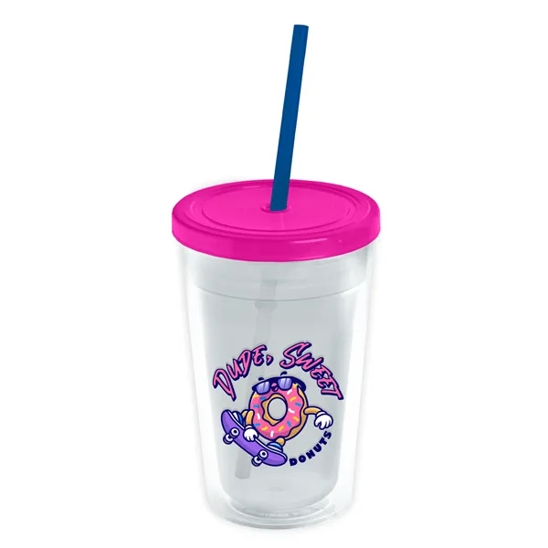 16 oz Double-Wall Insulated Transparent Tumblers... from ASI 40480 Koozie Group