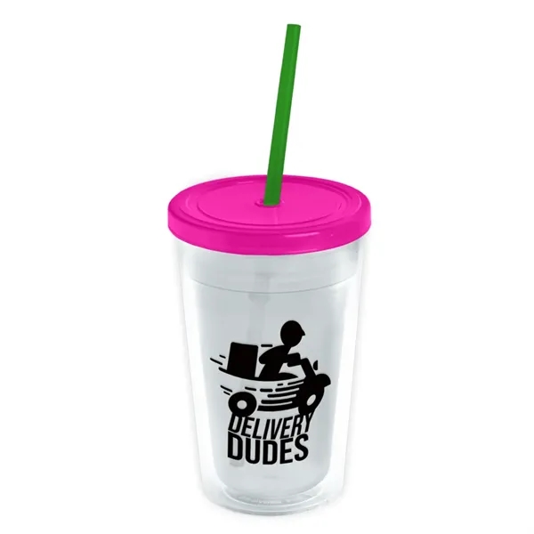 16 oz Double-Wall Insulated Transparent Tumblers... from ASI 40480 Koozie Group
