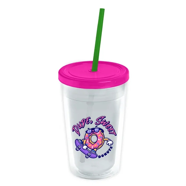 16 oz Double-Wall Insulated Transparent Tumblers... from ASI 40480 Koozie Group
