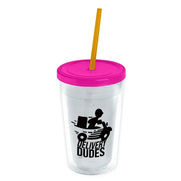16 oz Double-Wall Insulated Transparent Tumblers... from ASI 40480 Koozie Group