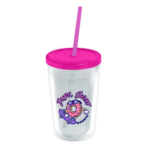 16 oz Double-Wall Insulated Transparent Tumblers... from ASI 40480 Koozie Group