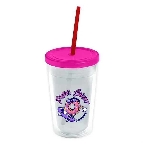 16 oz Double-Wall Insulated Transparent Tumblers... from ASI 40480 Koozie Group