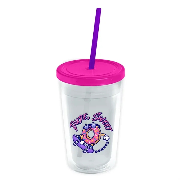16 oz Double-Wall Insulated Transparent Tumblers... from ASI 40480 Koozie Group