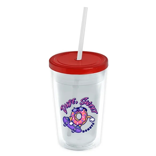 16 oz Double-Wall Insulated Transparent Tumblers... from ASI 40480 Koozie Group