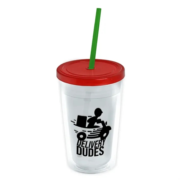 16 oz Double-Wall Insulated Transparent Tumblers... from ASI 40480 Koozie Group
