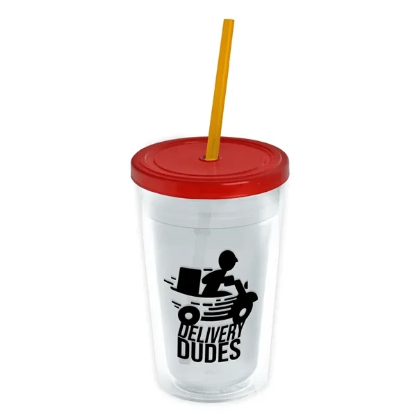16 oz Double-Wall Insulated Transparent Tumblers... from ASI 40480 Koozie Group