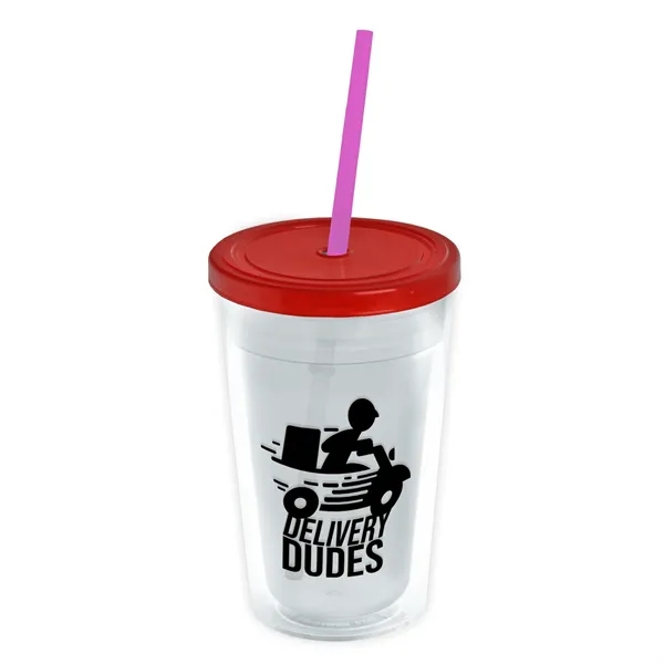 16 oz Double-Wall Insulated Transparent Tumblers... from ASI 40480 Koozie Group