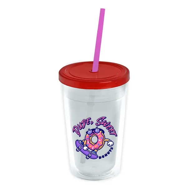 16 oz Double-Wall Insulated Transparent Tumblers... from ASI 40480 Koozie Group