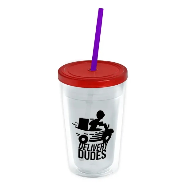 16 oz Double-Wall Insulated Transparent Tumblers... from ASI 40480 Koozie Group