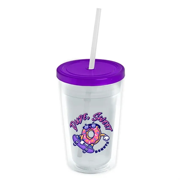 16 oz Double-Wall Insulated Transparent Tumblers... from ASI 40480 Koozie Group