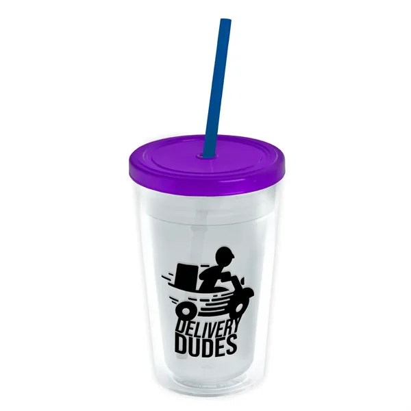 16 oz Double-Wall Insulated Transparent Tumblers... from ASI 40480 Koozie Group
