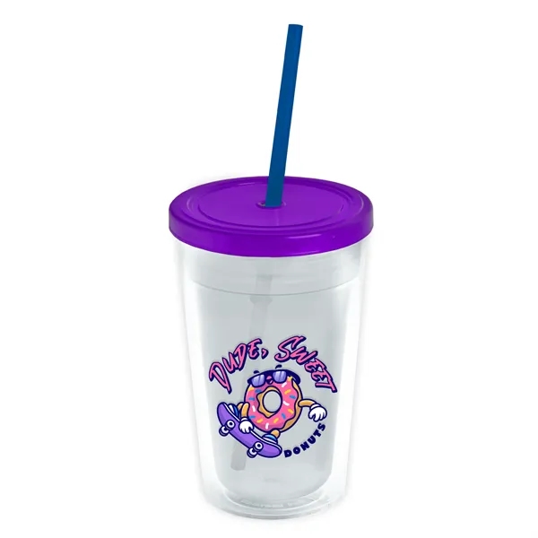 16 oz Double-Wall Insulated Transparent Tumblers... from ASI 40480 Koozie Group