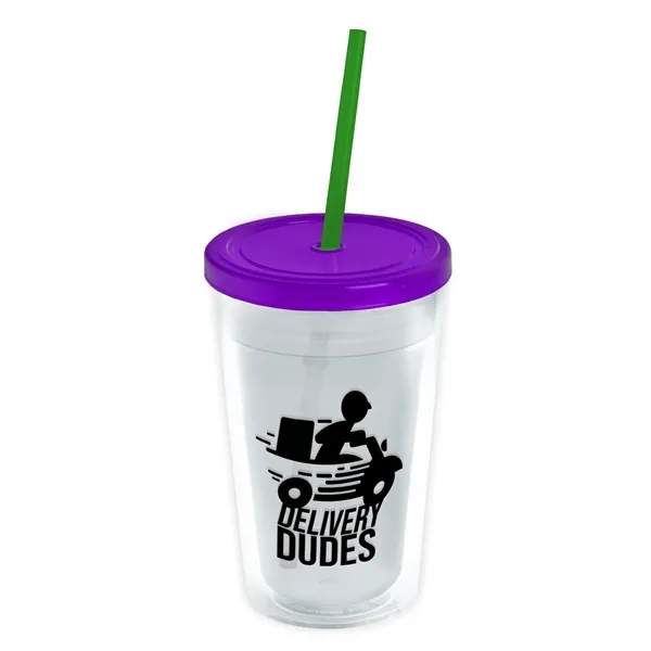 16 oz Double-Wall Insulated Transparent Tumblers... from ASI 40480 Koozie Group