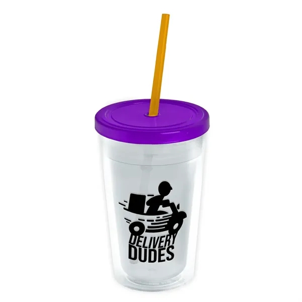 16 oz Double-Wall Insulated Transparent Tumblers... from ASI 40480 Koozie Group