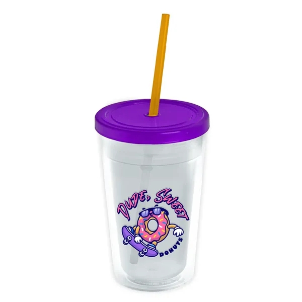 16 oz Double-Wall Insulated Transparent Tumblers... from ASI 40480 Koozie Group