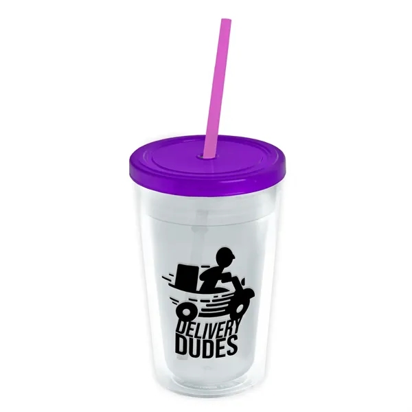 16 oz Double-Wall Insulated Transparent Tumblers... from ASI 40480 Koozie Group