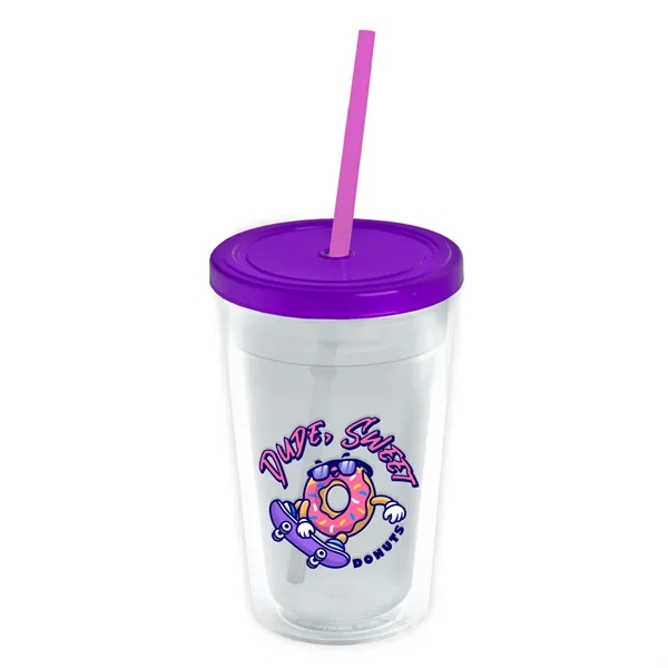 16 oz Double-Wall Insulated Transparent Tumblers... from ASI 40480 Koozie Group