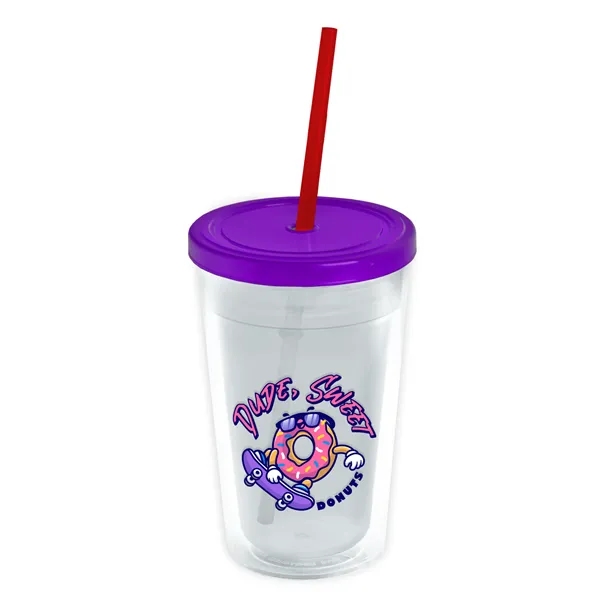 16 oz Double-Wall Insulated Transparent Tumblers... from ASI 40480 Koozie Group