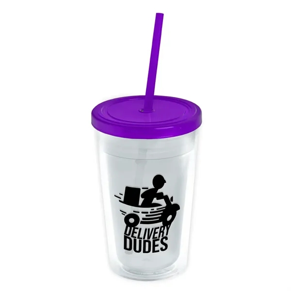16 oz Double-Wall Insulated Transparent Tumblers... from ASI 40480 Koozie Group