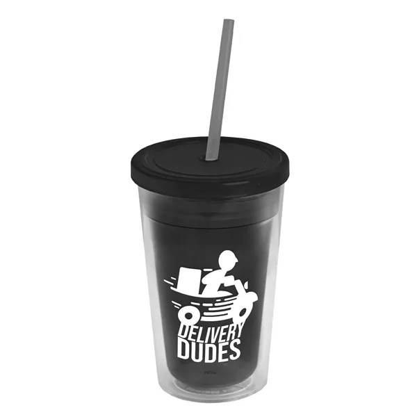 16 oz Double-Wall Insulated Transparent Tumblers... from ASI 40480 Koozie Group