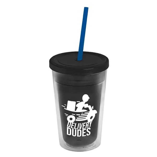 16 oz Double-Wall Insulated Transparent Tumblers... from ASI 40480 Koozie Group