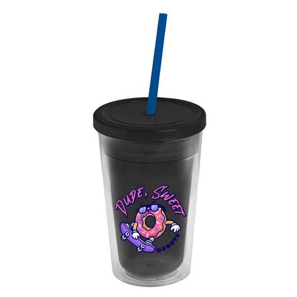 16 oz Double-Wall Insulated Transparent Tumblers... from ASI 40480 Koozie Group