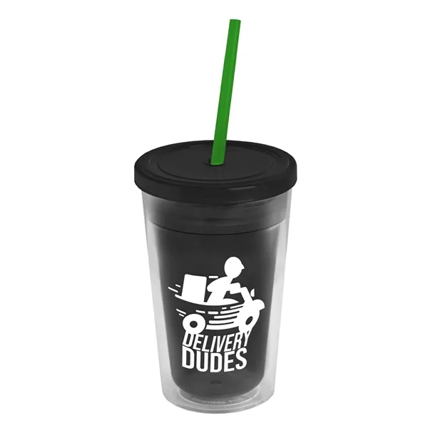 16 oz Double-Wall Insulated Transparent Tumblers... from ASI 40480 Koozie Group
