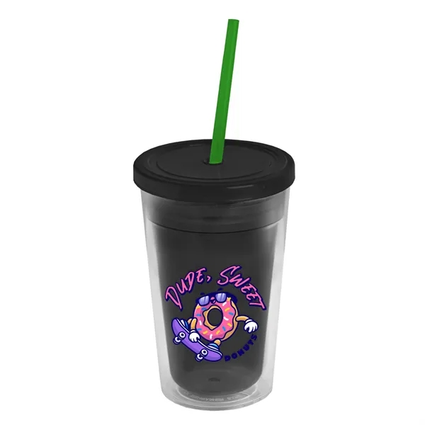 16 oz Double-Wall Insulated Transparent Tumblers... from ASI 40480 Koozie Group