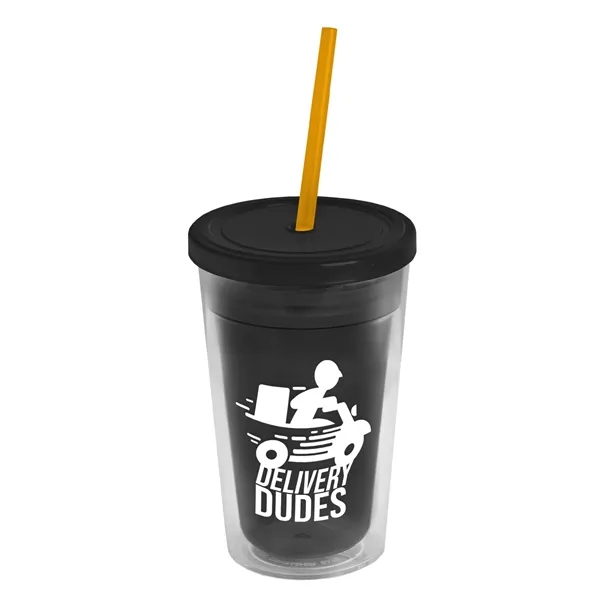16 oz Double-Wall Insulated Transparent Tumblers... from ASI 40480 Koozie Group
