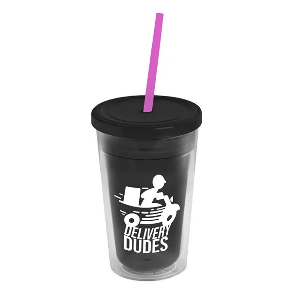 16 oz Double-Wall Insulated Transparent Tumblers... from ASI 40480 Koozie Group