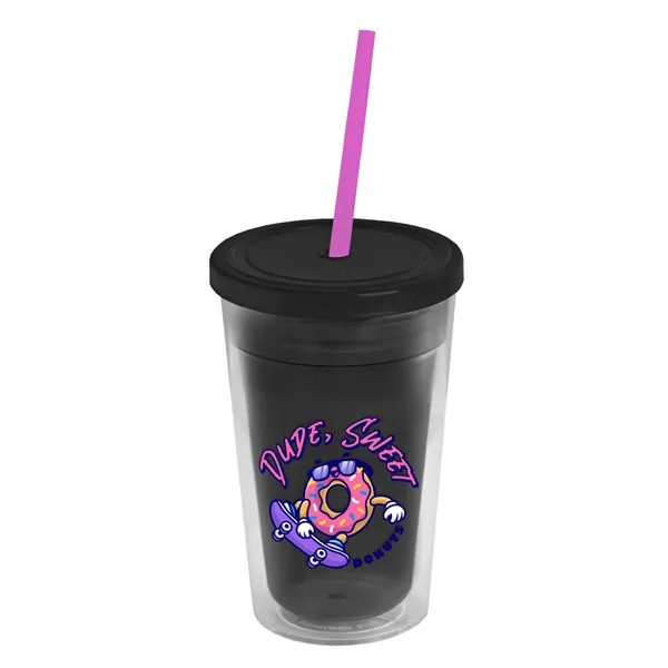 16 oz Double-Wall Insulated Transparent Tumblers... from ASI 40480 Koozie Group