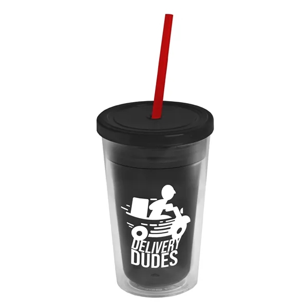 16 oz Double-Wall Insulated Transparent Tumblers... from ASI 40480 Koozie Group