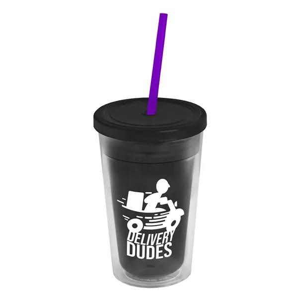 16 oz Double-Wall Insulated Transparent Tumblers... from ASI 40480 Koozie Group
