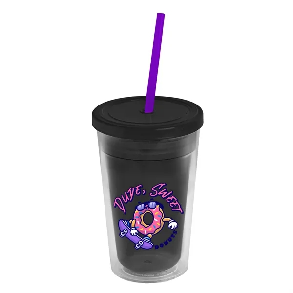 16 oz Double-Wall Insulated Transparent Tumblers... from ASI 40480 Koozie Group