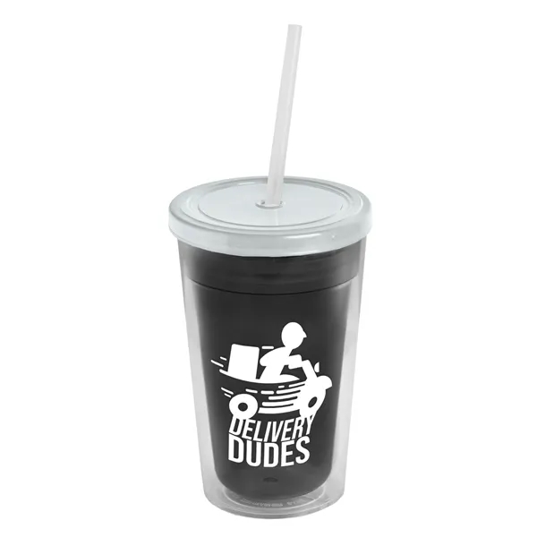 16 oz Double-Wall Insulated Transparent Tumblers... from ASI 40480 Koozie Group