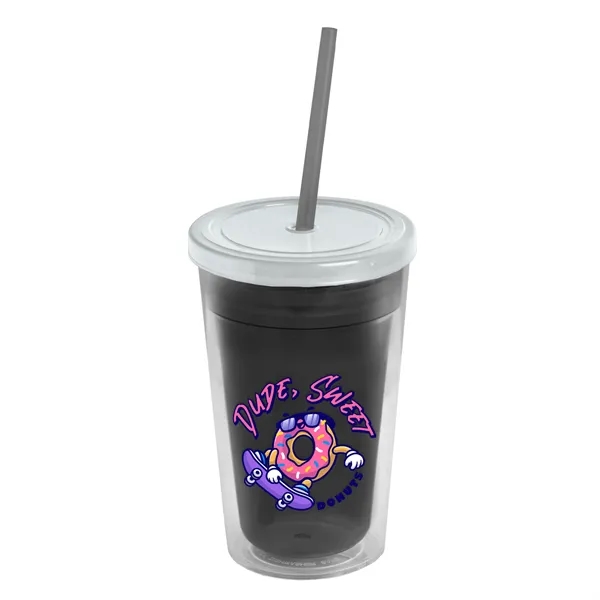 16 oz Double-Wall Insulated Transparent Tumblers... from ASI 40480 Koozie Group