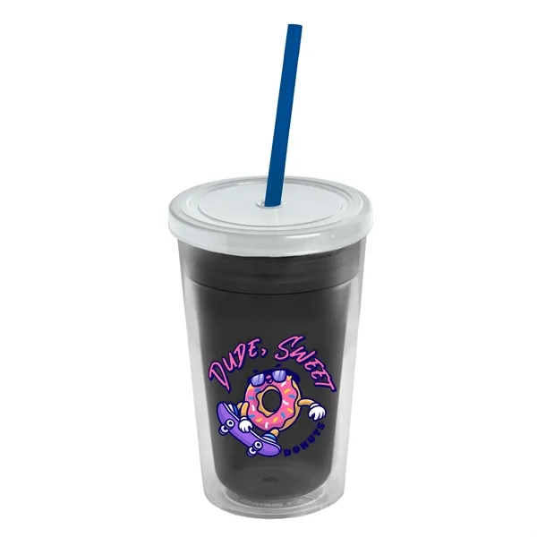 16 oz Double-Wall Insulated Transparent Tumblers... from ASI 40480 Koozie Group