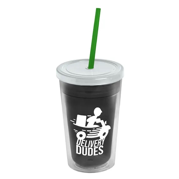 16 oz Double-Wall Insulated Transparent Tumblers... from ASI 40480 Koozie Group