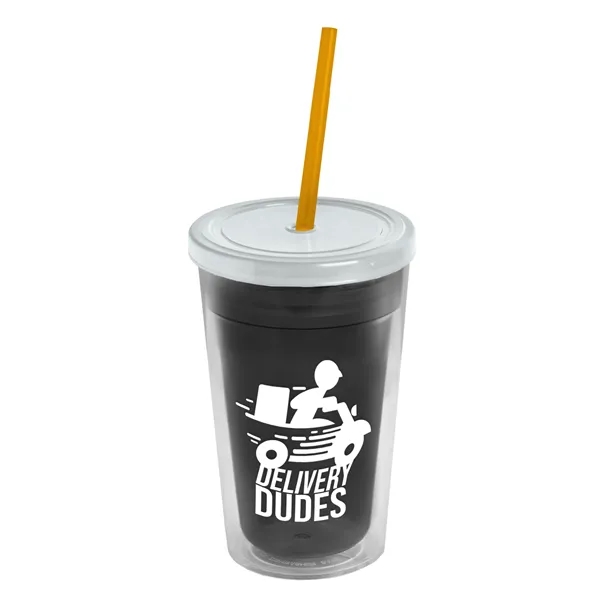 16 oz Double-Wall Insulated Transparent Tumblers... from ASI 40480 Koozie Group