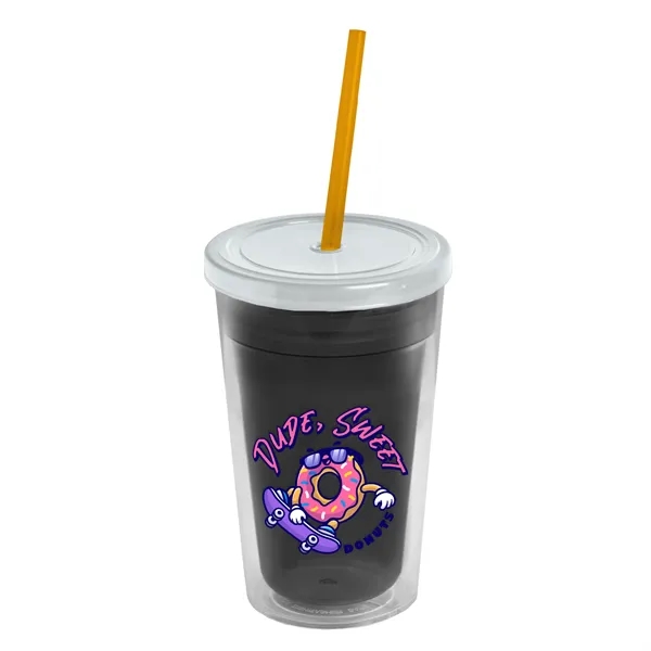 16 oz Double-Wall Insulated Transparent Tumblers... from ASI 40480 Koozie Group